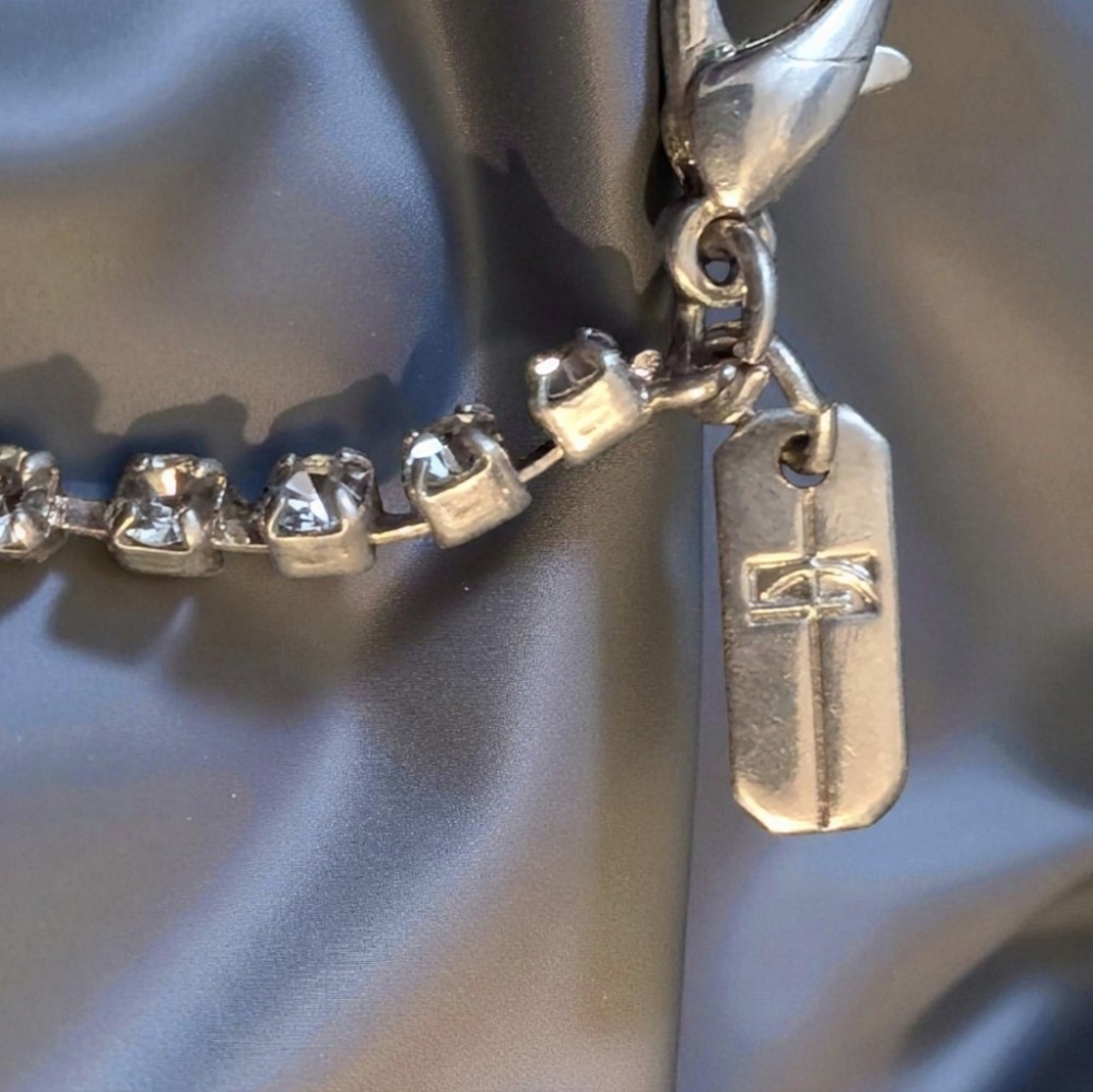 Christina Collection Rhinestone Necklace - Picture 5 of 6